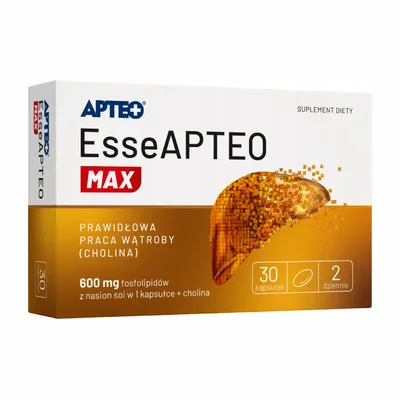 Esse Apteo Max Prawidłowa Praca Wątroby 30 Kapsułek