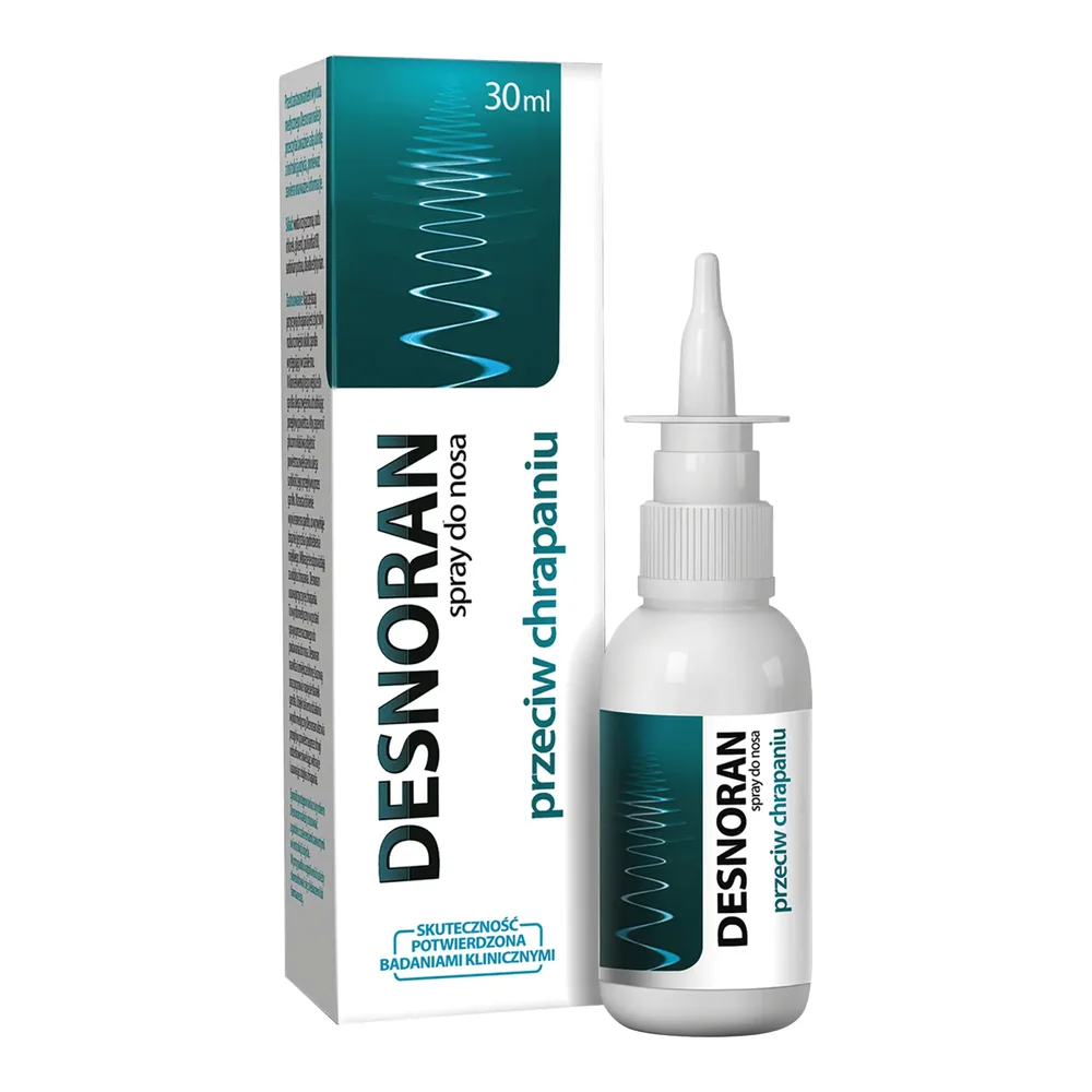 Desnoran Spray Do Nosa Niwelujący Chrapanie 30 ml