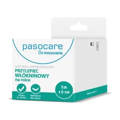 Plaster Włókninowy Na Rolce 5m x 5cm