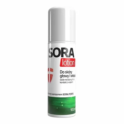 Sora Lotion Do Skóry Głowy I Włosów 100ml