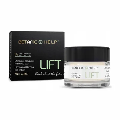 BotanicHelp Lift Pod Oczy Krem Liftingująco-Ujędrniający Z Konopiami 15ml
