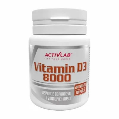 Vitamin D3 8000 Activlab 200 Tabletek