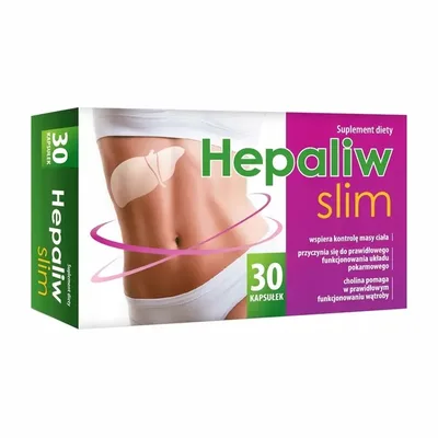 Hepaliw Slim Prawidłowa Masa Ciała Układ Pokarmowy 30 Kapsułek