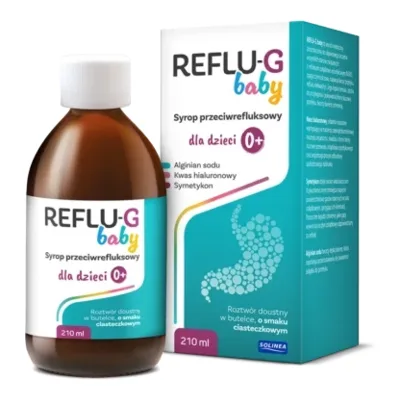 Reflu-G Baby Syrop Przeciwrefluksowy Dla Dzieci 210 ml