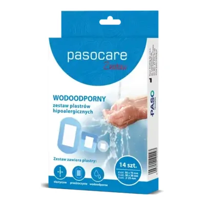 Plastry Wodoodporne Plus Zestaw 14 Sztuk