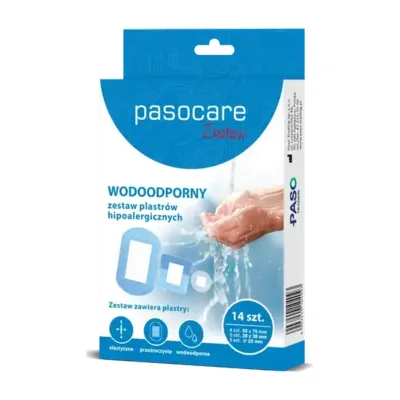 Plastry Wodoodporne Plus Zestaw 14 Sztuk
