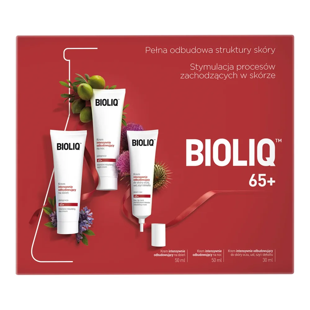 Bioliq 65+ Zestaw Pełnej Odbudowy Struktury Skóry