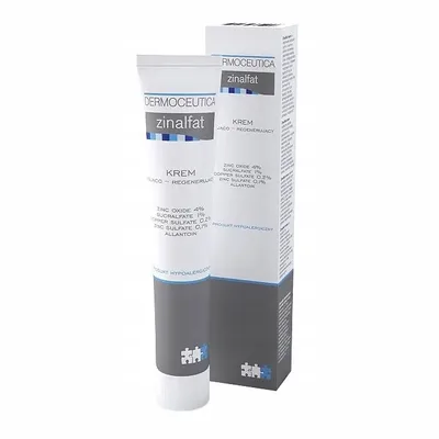 Zinalfat Krem Kojąco-Regenerujący Z Cynkiem 50ml