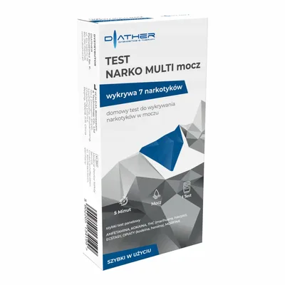 Test Multi Narkotykowy Mocz Wykrywa 7 Narkotyków 1 Sztuka