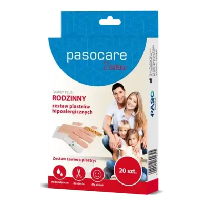 Plastry Zestaw Family Plus Dla Całej Rodziny 20 Sztuk