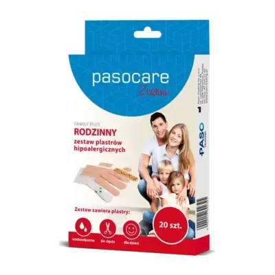 Plastry Zestaw Family Plus Dla Całej Rodziny 20 Sztuk