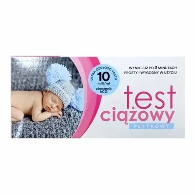 Test Ciążowy Płytkowy 1 Sztuka
