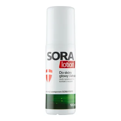 Sora Lotion Do Skóry Głowy I Włosów 100ml