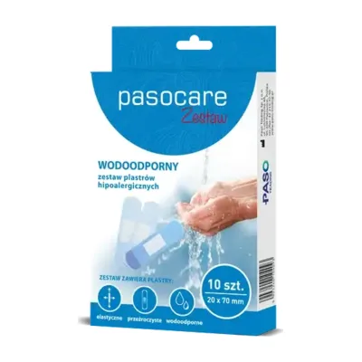 Plaster Zestaw Wodoodporne Plus 20 x 70mm