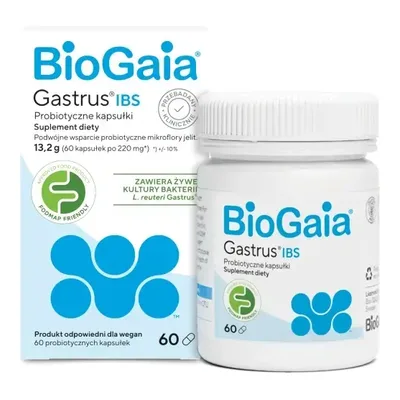Biogaia Gastrus IBS 60 Kapsułek