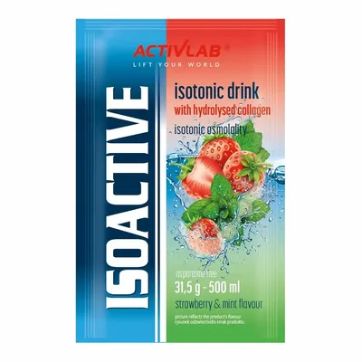 Drink Izotoniczny Activlab Isoactive Truskawka-Mięta 1 Saszetka