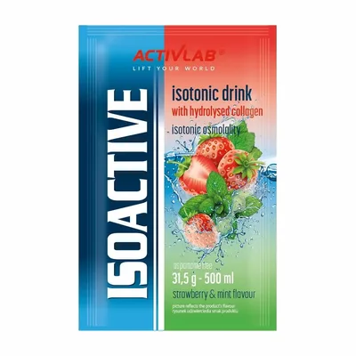 Drink Izotoniczny Activlab Isoactive Truskawka-Mięta 1 Saszetka