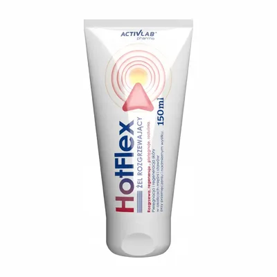 HotFlex Żel Rozgrzewający Regeneruje Rozluźnia 150ml