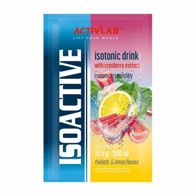 Drink Izotoniczny Activlab Isoactive Rabarbar-Cytryna 1 Saszetka