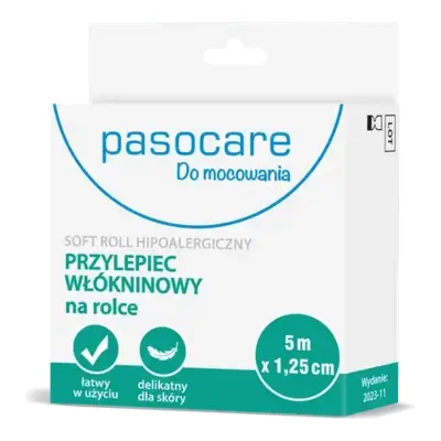 Plaster Włókninowy Na Rolce Soft Roll 5m x 1,25cm