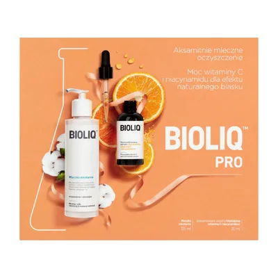 Bioliq Pro Zestaw Mleczko Micelarne + Serum Z Witaminą C