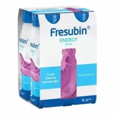 Fresubin Energy Drink Smak Czarna Porzeczka 4x 200ml