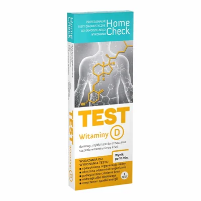 Test Witaminy D Szybki Test Do Oznaczenia Stężenia Witaminy D We Krwi 1 Szt