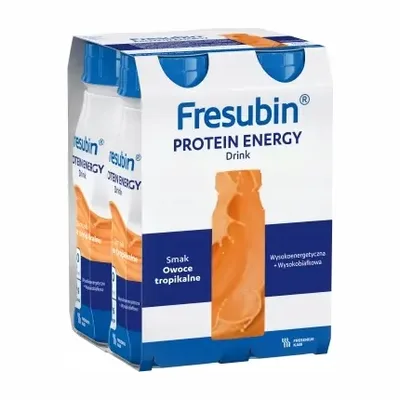 Fresubin Protein Energy Drink Smak Owoce Tropikalne 4 x 200ml