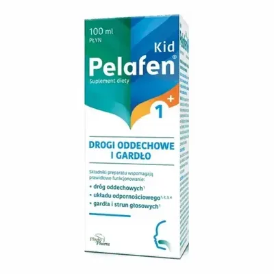 Pelafen Kid 1+ Drogi Oddechowe I Gardło Syrop Dla Dzieci 100 ml