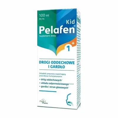 Pelafen Kid 1+ Drogi Oddechowe I Gardło Syrop Dla Dzieci 100 ml