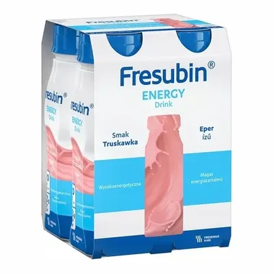 Fresubin Energy Drink Smak Truskawkowy 4x 200ml