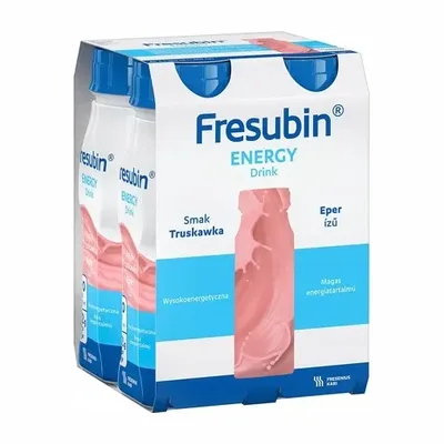 Fresubin Energy Drink Smak Truskawkowy 4x 200ml