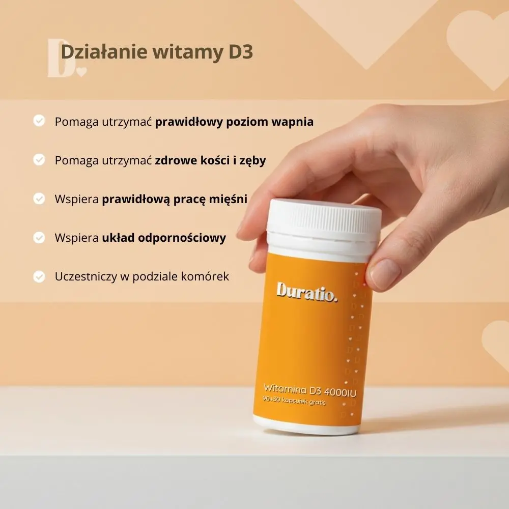 Działanie Witaminy D4000