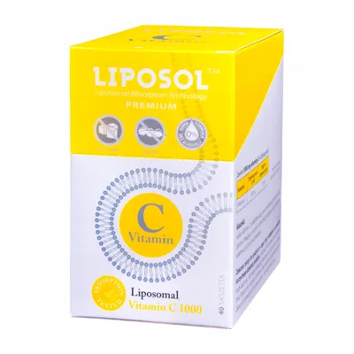 Aliness Liposol Liposomalna Witamina C 1000mg Odporność 40 Saszetek