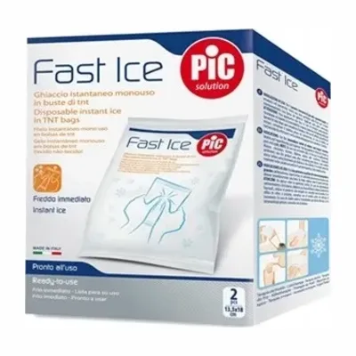 PiC Solution FAST ICE Okład Zimny Jednorazowy – Chłodzący – 2 sztuki