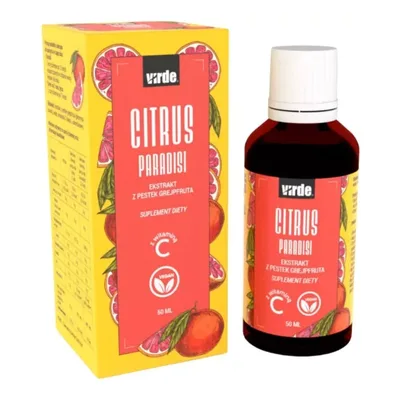 Virde Citrus Paradisi – Ekstrakt z grejpfruta z witaminą C – 50 ml