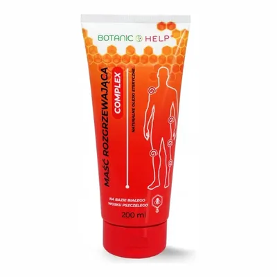 Botanic Help Maść Rozgrzewająca Complex 200 ml – Naturalne Ciepło i Relaks