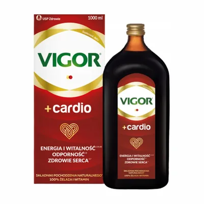 VIGOR+ Cardio Tonik Na Wzmocnienie 1000ml