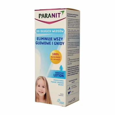 Paranit Sensitive Lotion Płyn Zwalczający Wszy I Gnidy 150ml