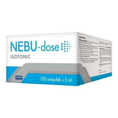 Solinea Nebu-Dose Isotonic 0,9% Sól Fizjologiczna – Do Inhalacji, Nosa i Oczu – 100 ampułek x 5 ml