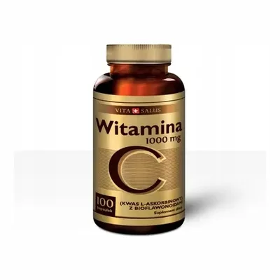MBM Pharma Witamina C 1000 mg – Z Bioflawonoidami – 100 kapsułek