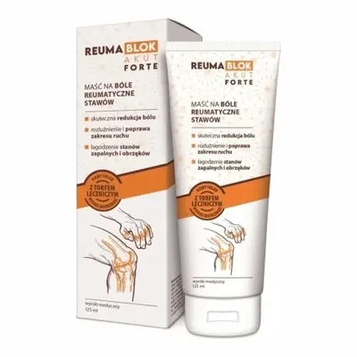 Reumablok Akut Forte – Maść do Pielęgnacji Stawów – 125 ml