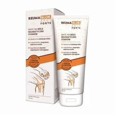 Reumablok Akut Forte – Maść do Pielęgnacji Stawów – 125 ml