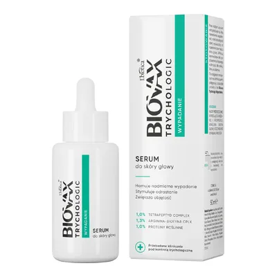 Biovax Trychologic Serum Do Skóry Głowy Wypadanie Włosów 50ml