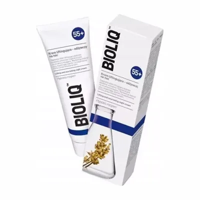 Bioliq 55+ Krem Liftingująco Odżywczy na Noc – Dla Skóry Dojrzałej 55+ – 50 ml