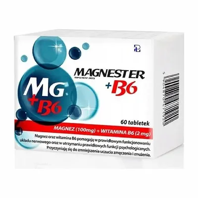 Magnester + B6 Na Układ Nerwowy 60 tabletek