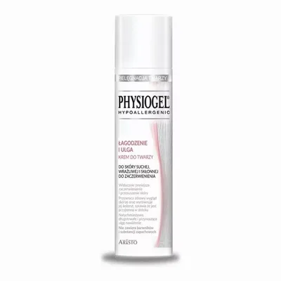 Physiogel Krem do Twarzy Łagodzenie i Ulga 40ml – Do Skóry Suchej i Wrażliwej – 1 sztuka