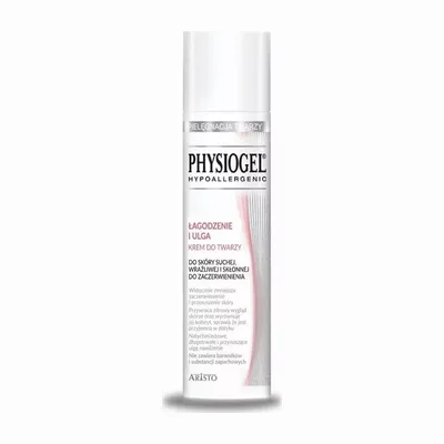 Physiogel Krem do Twarzy Łagodzenie i Ulga 40ml – Do Skóry Suchej i Wrażliwej – 1 sztuka