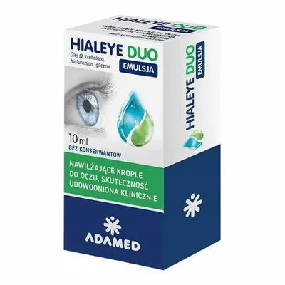Hialeye Duo Emulsja Krople Do Oczu 10ml