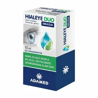 Hialeye Duo Emulsja Krople Do Oczu 10ml